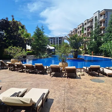 3 With Poolview In Cascadas Appartamento Sunny Beach