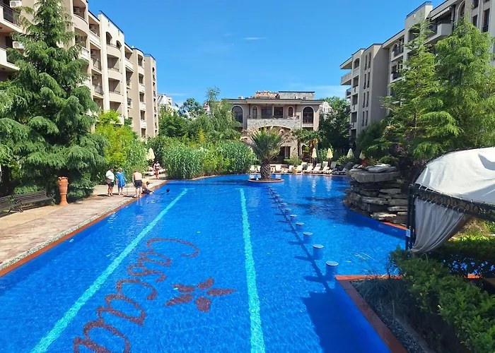 3 With Poolview In Cascadas * Sunny Beach