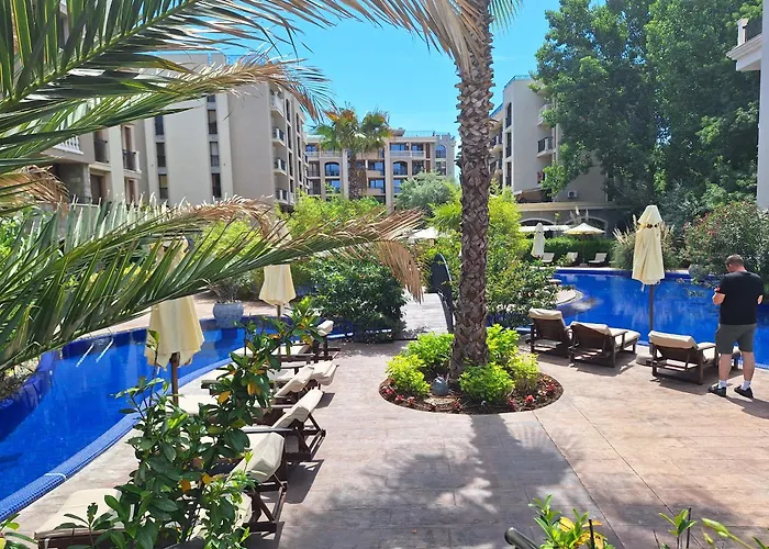 3 With Poolview In Cascadas Appartamento Sunny Beach